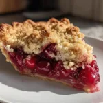 Cherry Crumble Pie Recipe
