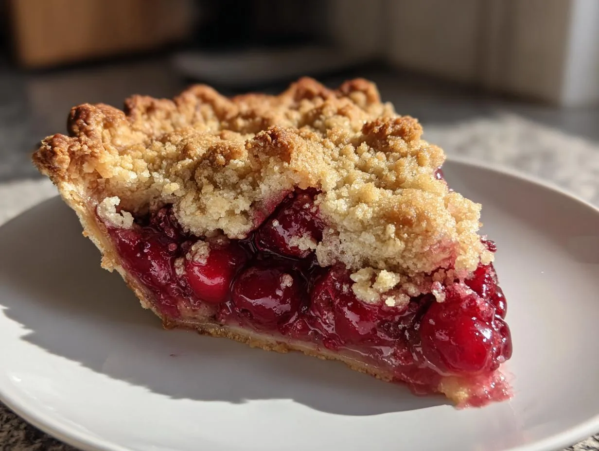 Irresistible Cherry Crumble Pie Recipe in 8 Easy Steps