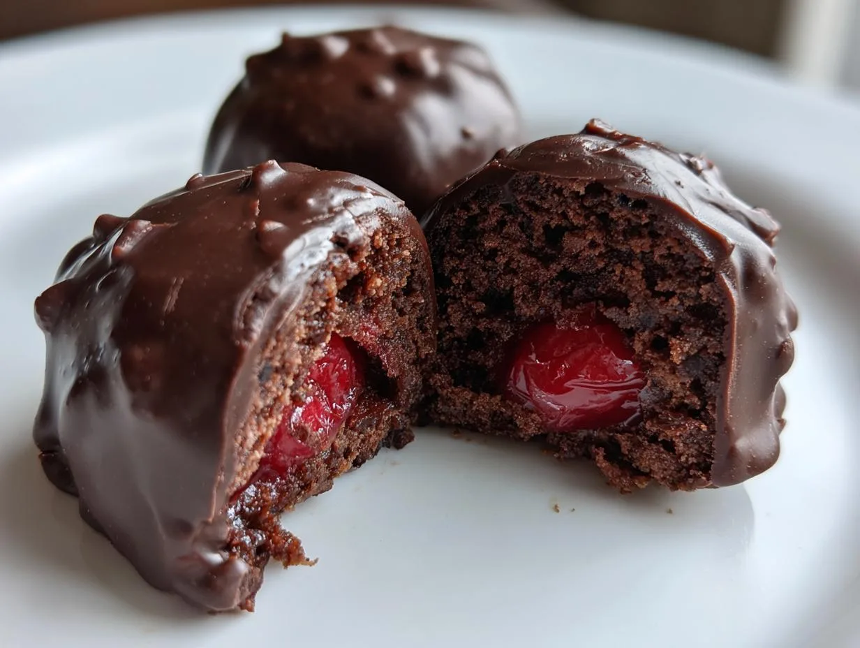 10 Irresistible Chocolate Cherry Brownie Bombs Recipe