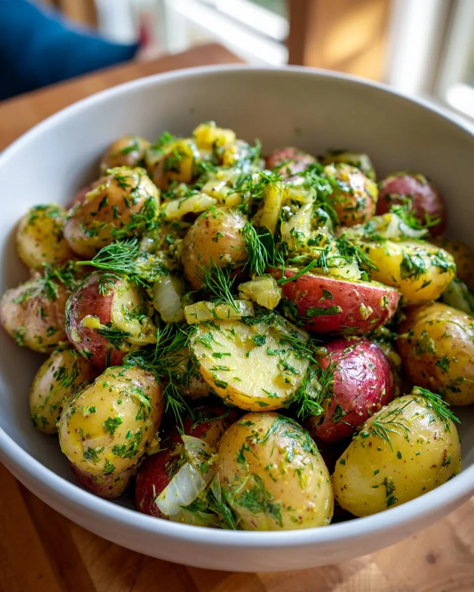 Classic French Style Potato Salad - detail 2