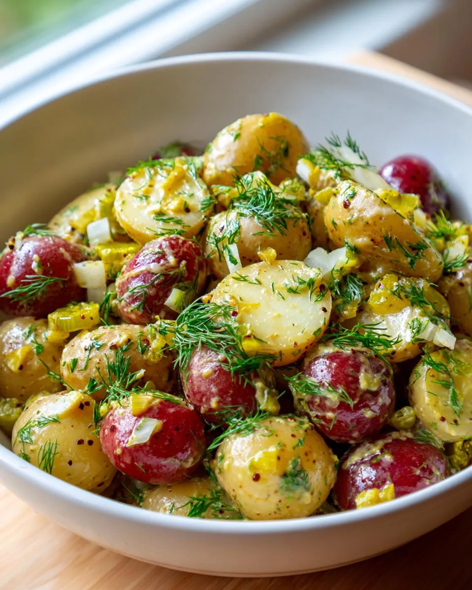 Classic French Style Potato Salad - detail 3