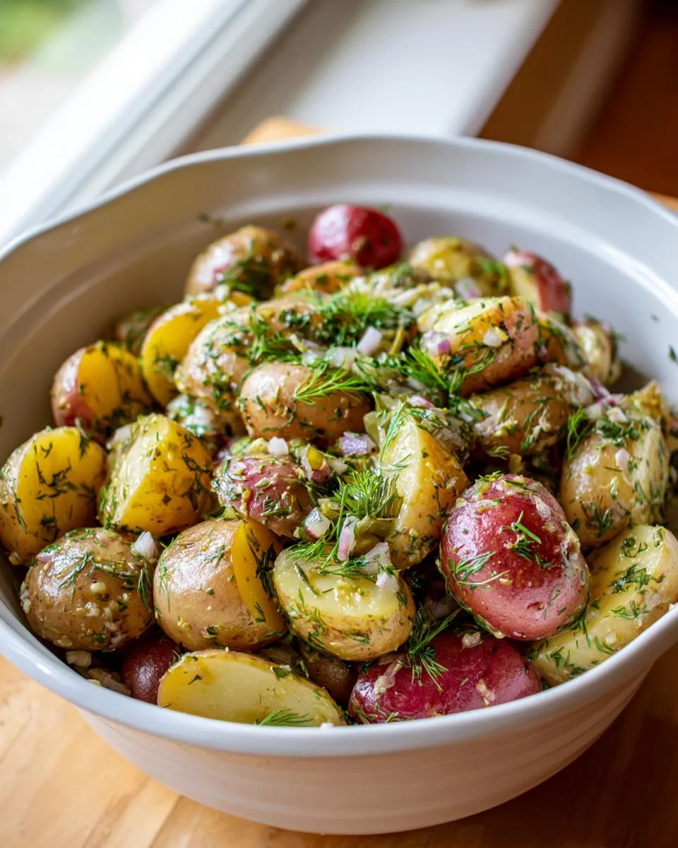 Classic French Style Potato Salad - detail 4