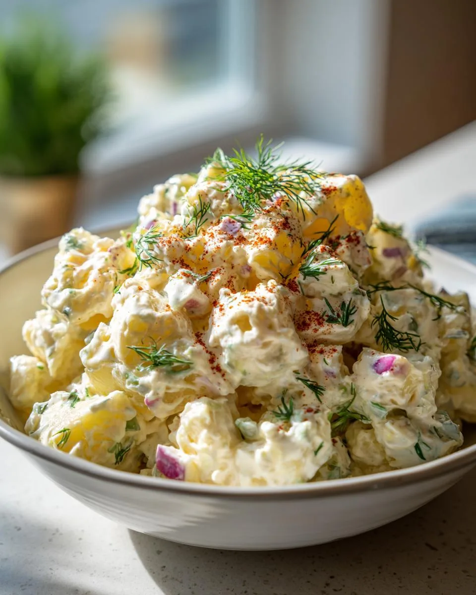 Creamy Deviled Egg Potato Salad - detail 3