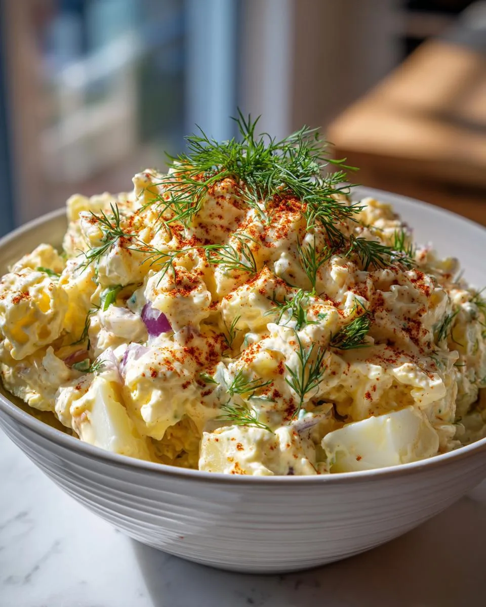 Creamy Deviled Egg Potato Salad - detail 4