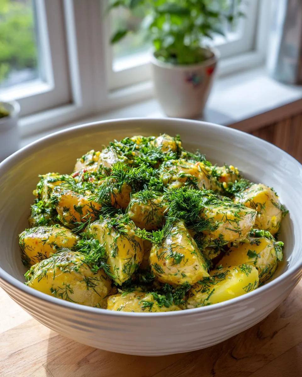 Creamy French Potato Salad - detail 4