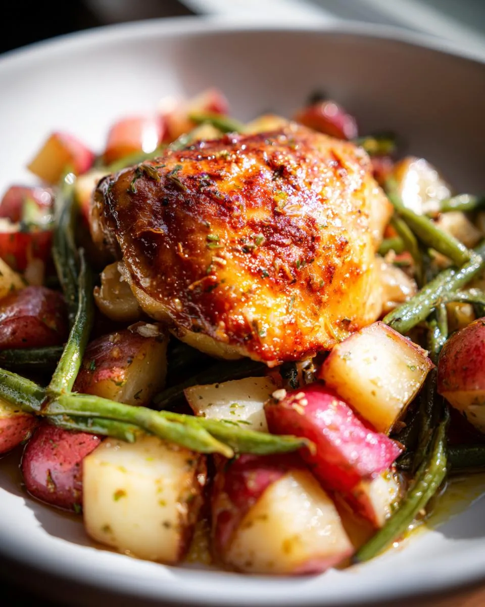 Crockpot Chicken Potatoes Green Beans - detail 4