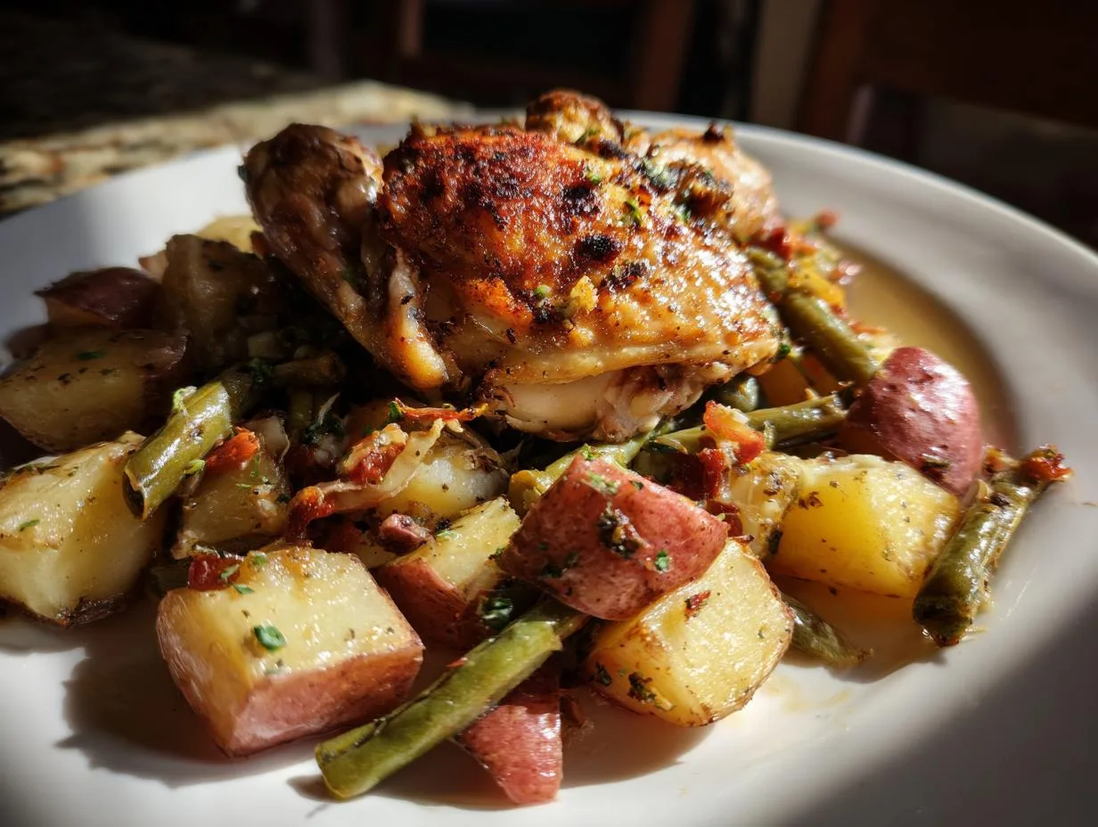 Crockpot Chicken Potatoes Green Beans Recipe in 4 Magical Hours