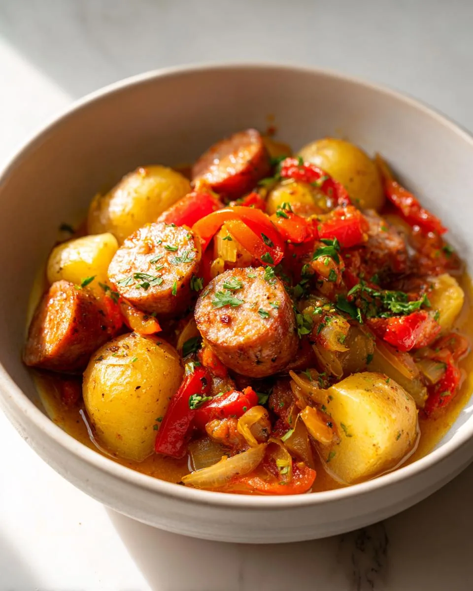 Crockpot Sausage Potatoes Recipe - detail 1