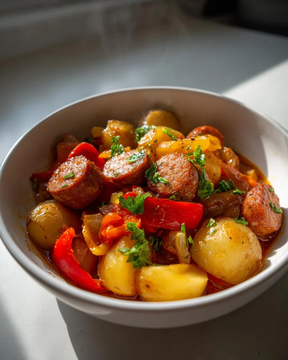 Crockpot Sausage Potatoes Recipe - detail 3