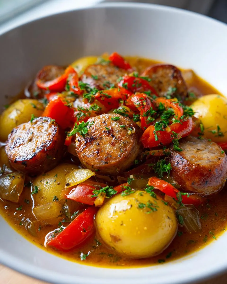 Crockpot Sausage Potatoes Recipe - detail 5