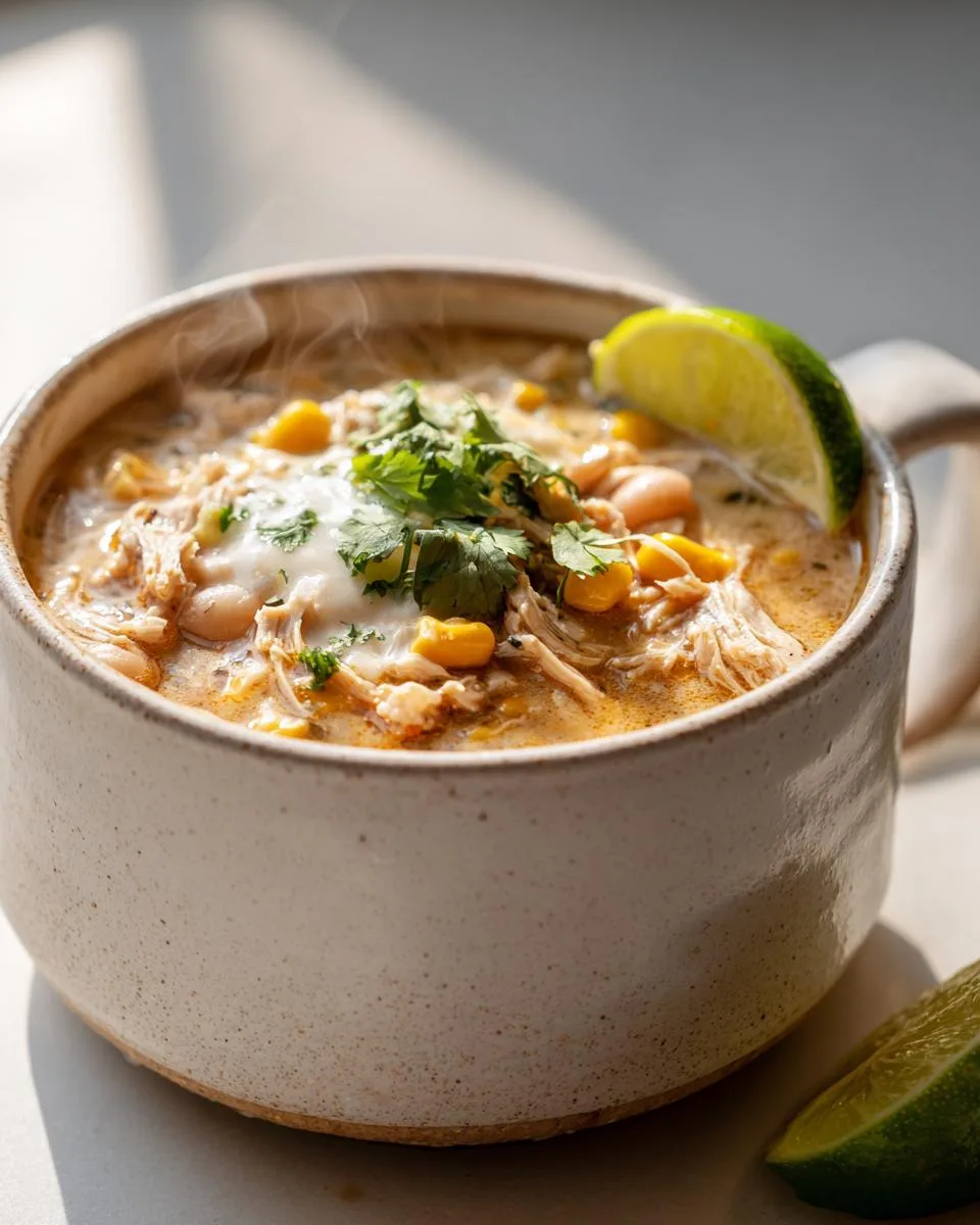 Crockpot White Chicken Chili - detail 1
