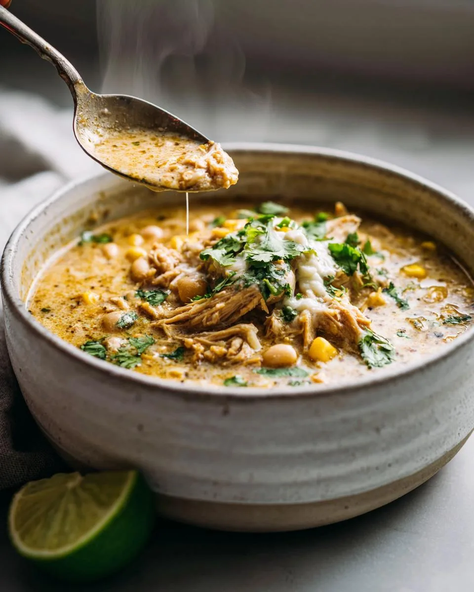Crockpot White Chicken Chili - detail 2