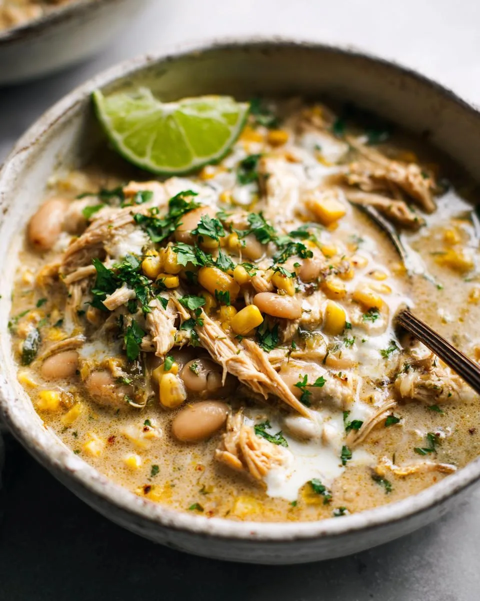 Crockpot White Chicken Chili - detail 3