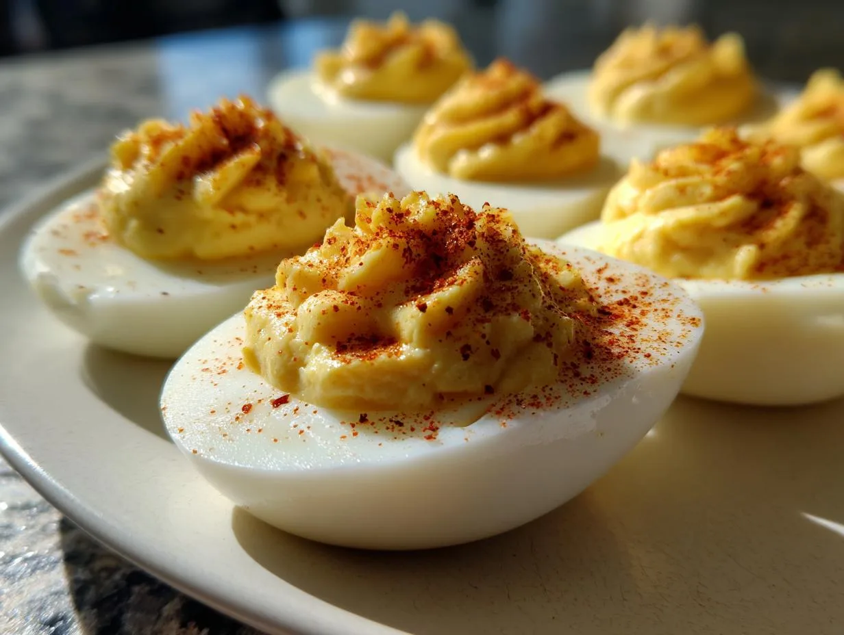 Irresistible Deviled Eggs With Relish And Mustard in 20 Minutes