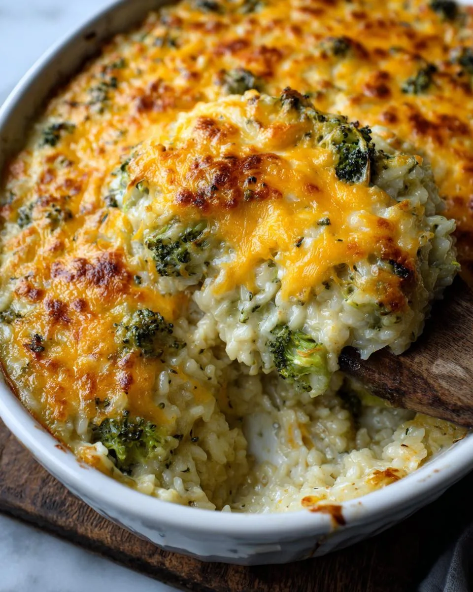 Easter Broccoli Rice Casserole Bake - detail 1