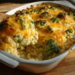 Easter Broccoli Rice Casserole Bake