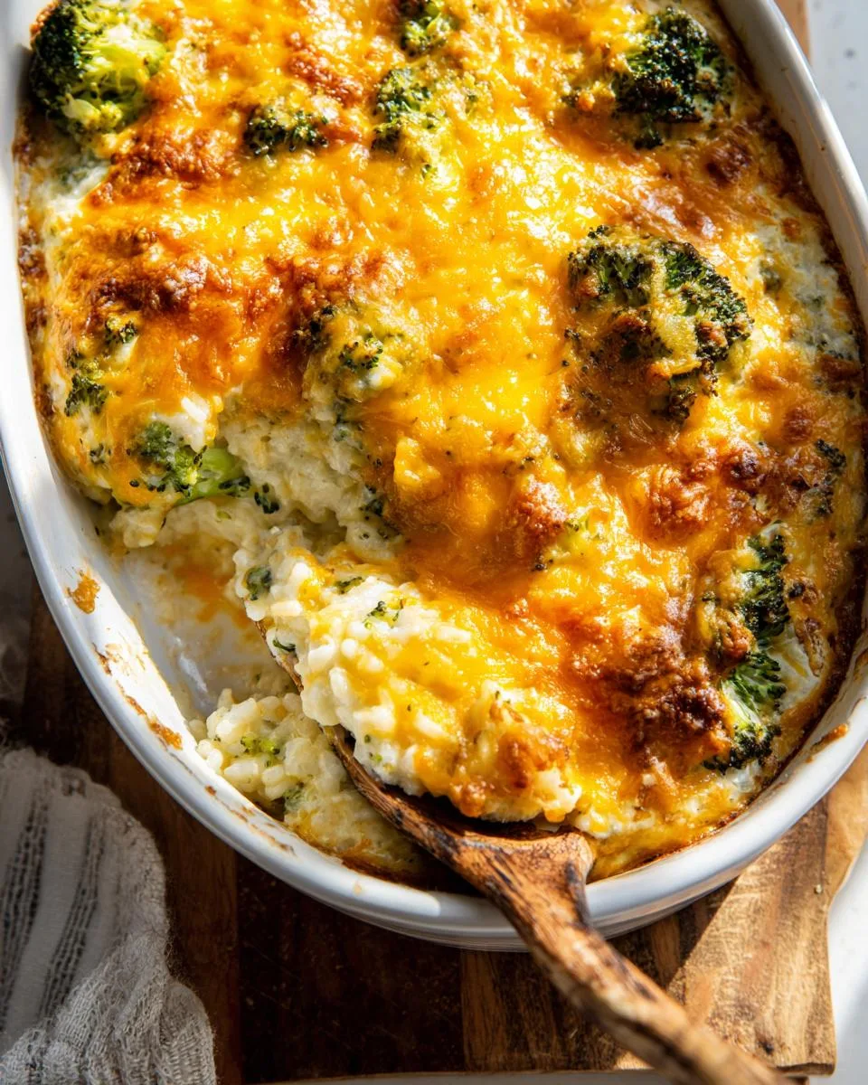 Easter Broccoli Rice Casserole Bake - detail 2