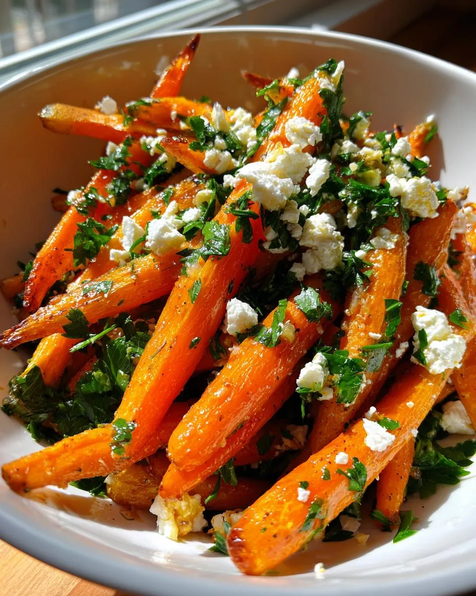 Easter Carrot Salad With Feta - detail 3