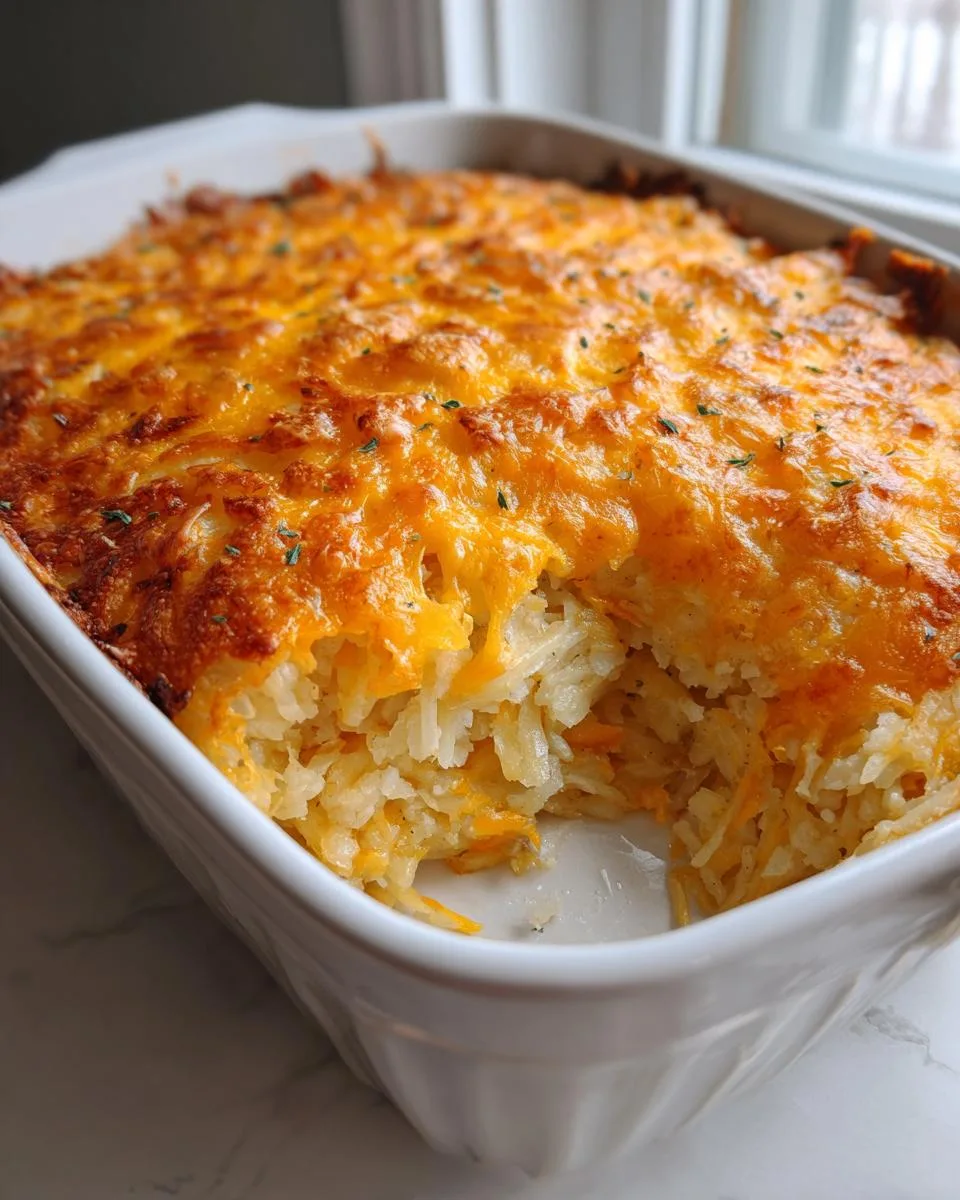 Easter Hash Brown Potato Casserole - detail 1