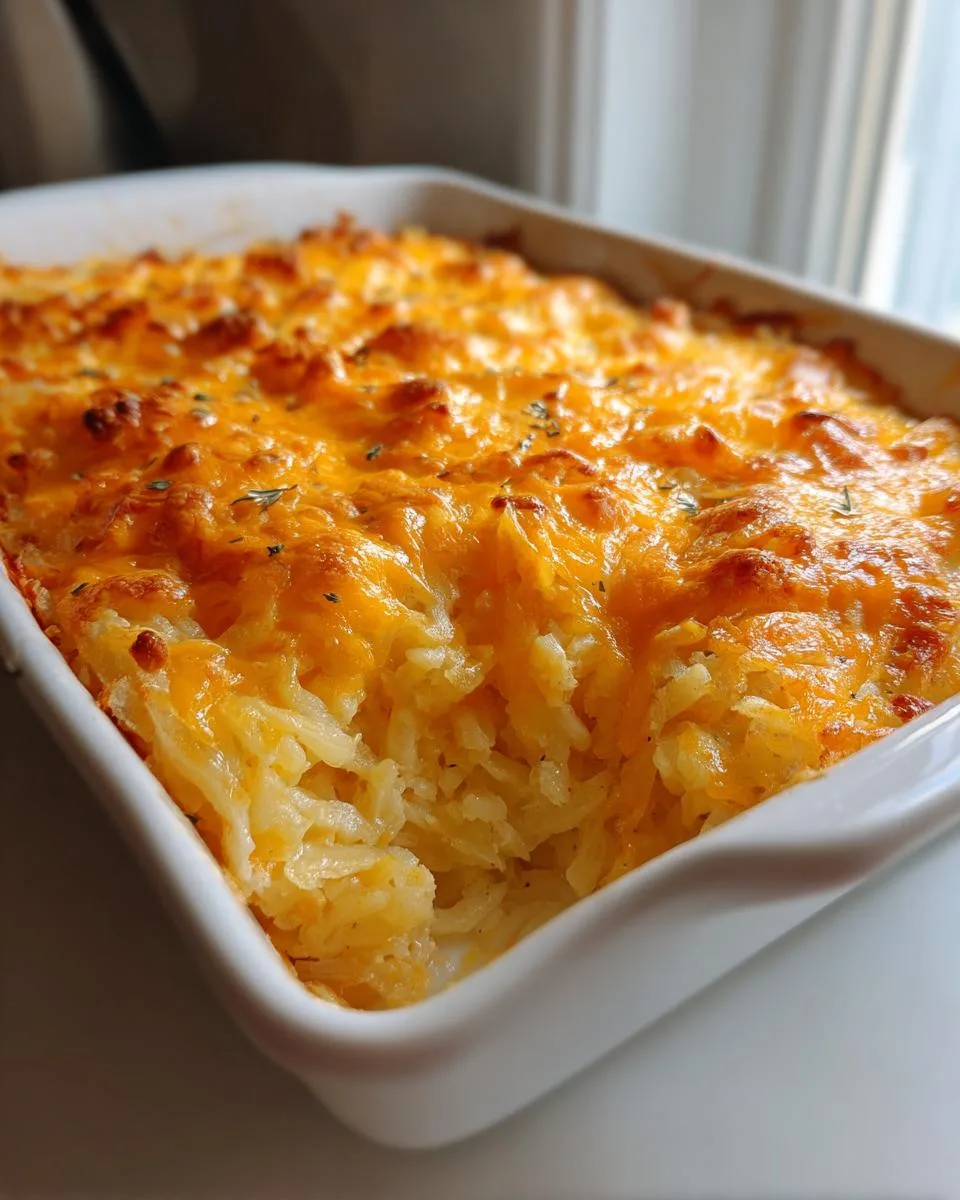 Easter Hash Brown Potato Casserole - detail 3