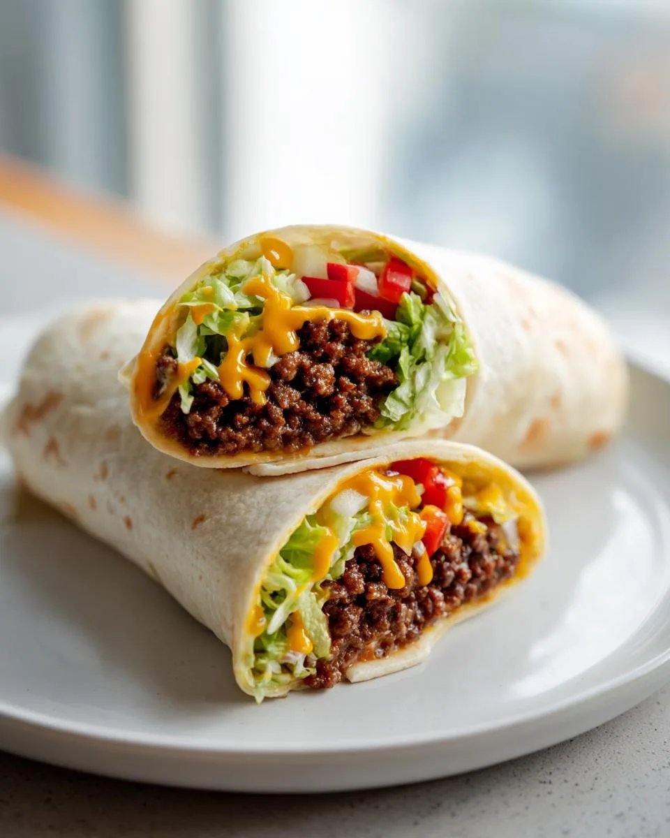 Easy Big Mac Wrap Recipe - detail 2