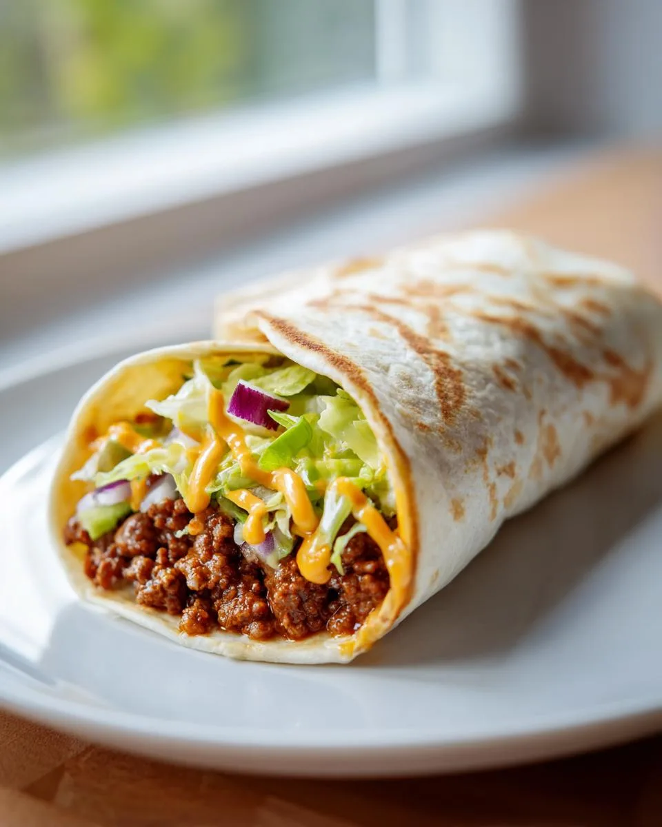Easy Big Mac Wrap Recipe - detail 3
