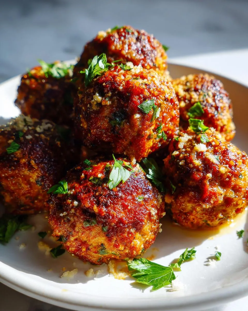 Easy Oven Baked Italian Meatballs - detail 4