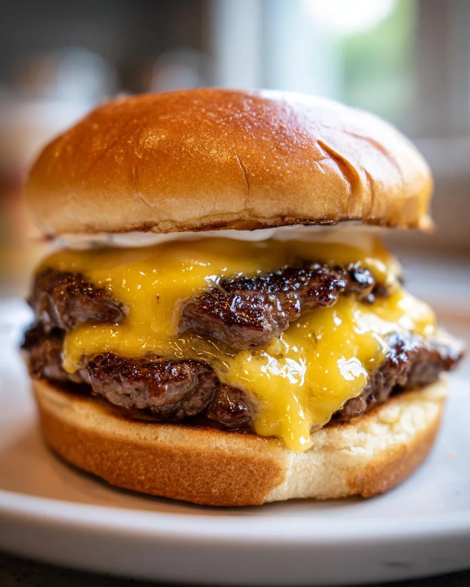 Garlic Butter Beef Cheeseburger - detail 5
