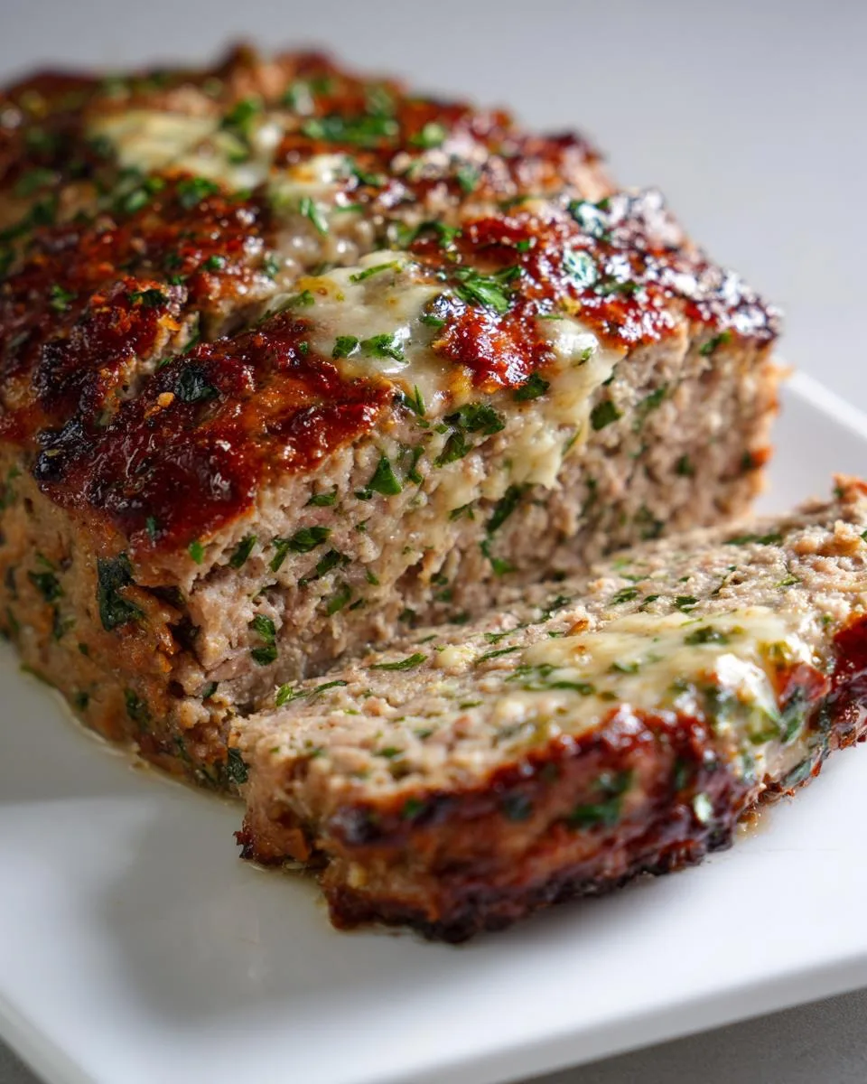 Garlic Parmesan Meatloaf Recipe - detail 2