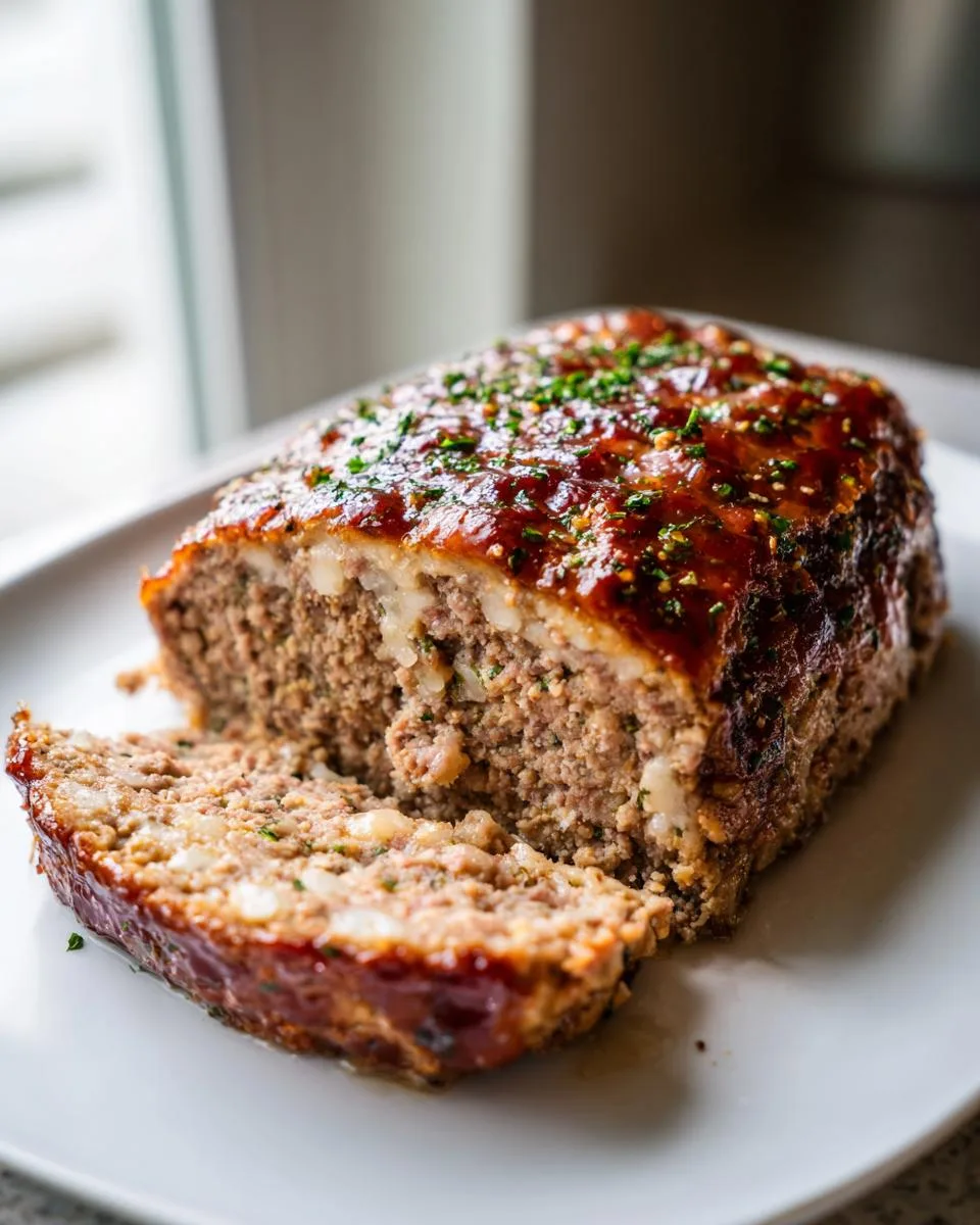 Garlic Parmesan Meatloaf Recipe - detail 4