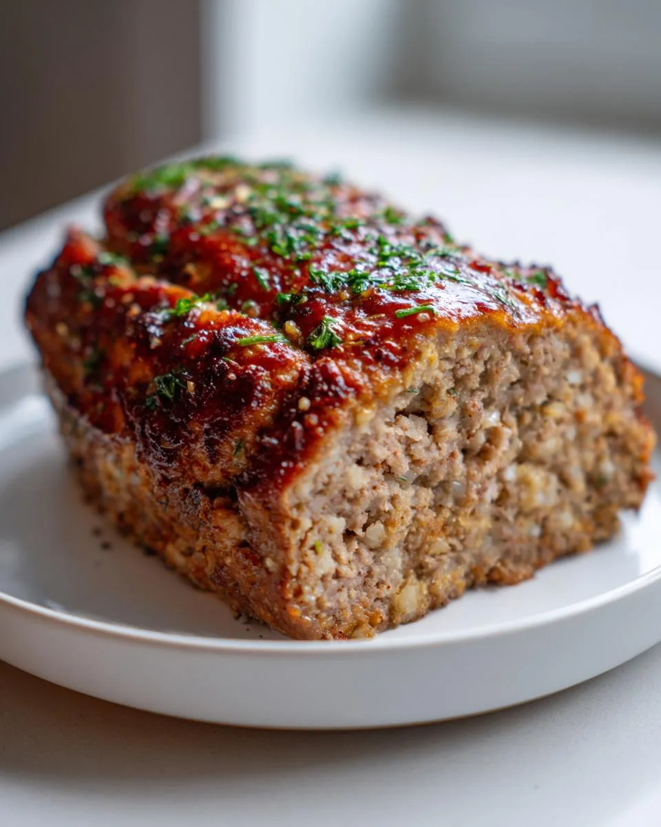 Garlic Parmesan Meatloaf Recipe - detail 5
