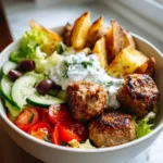 Greek Meatball Bowl Recipe