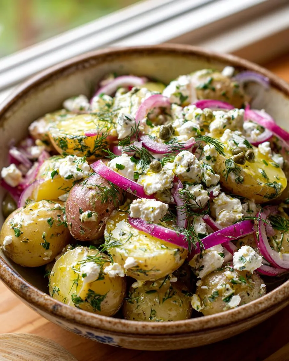 Greek Potato Salad - detail 2