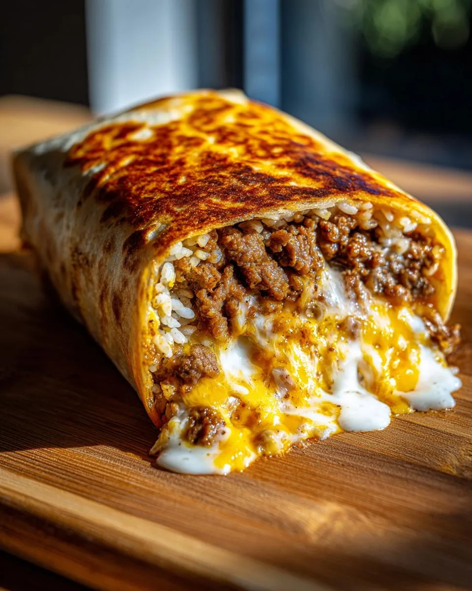 Grilled Cheese Burrito - detail 1