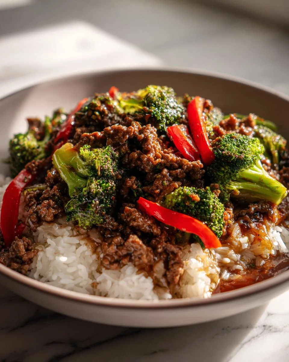Ground Beef Broccoli - detail 4