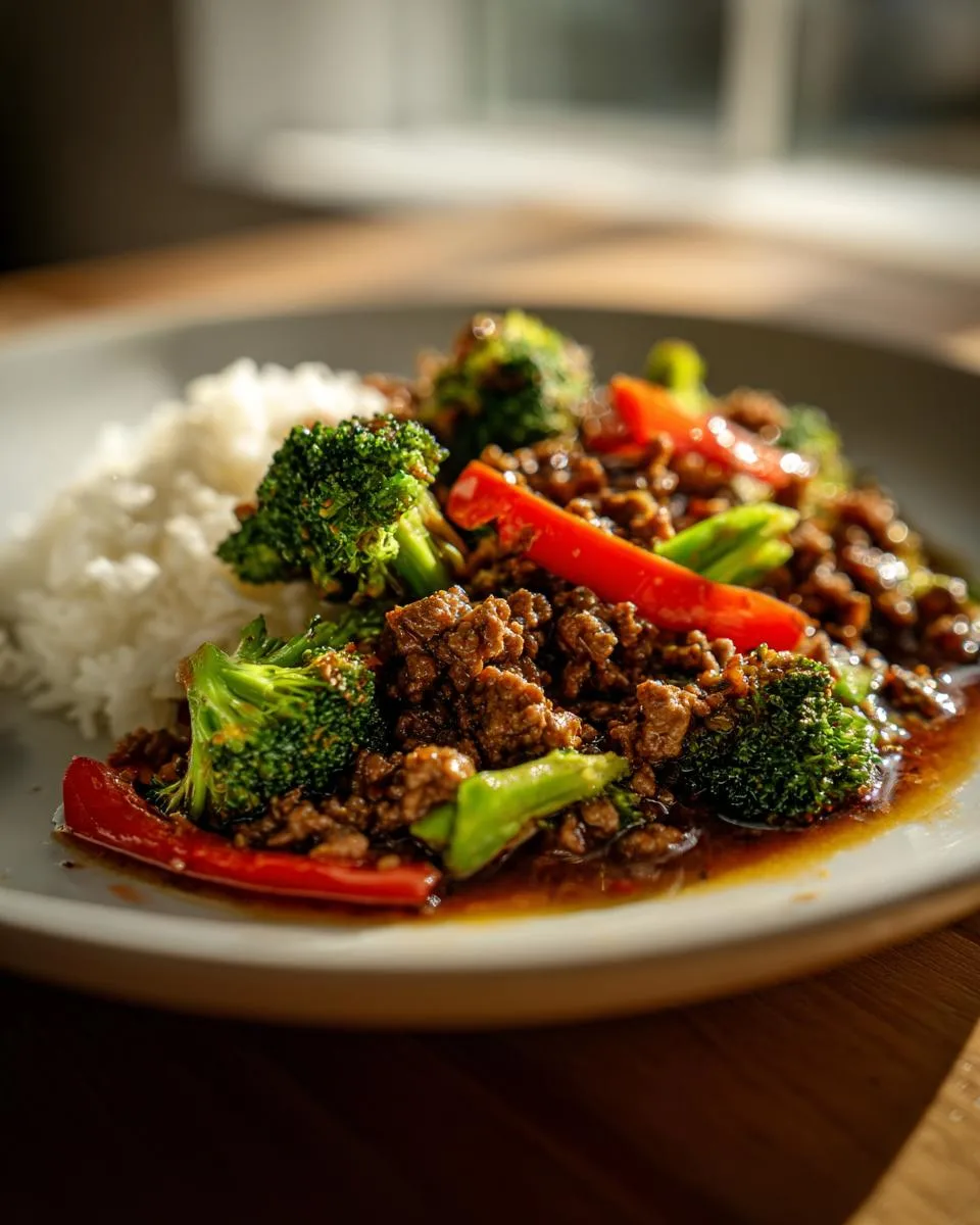 Ground Beef Broccoli - detail 5