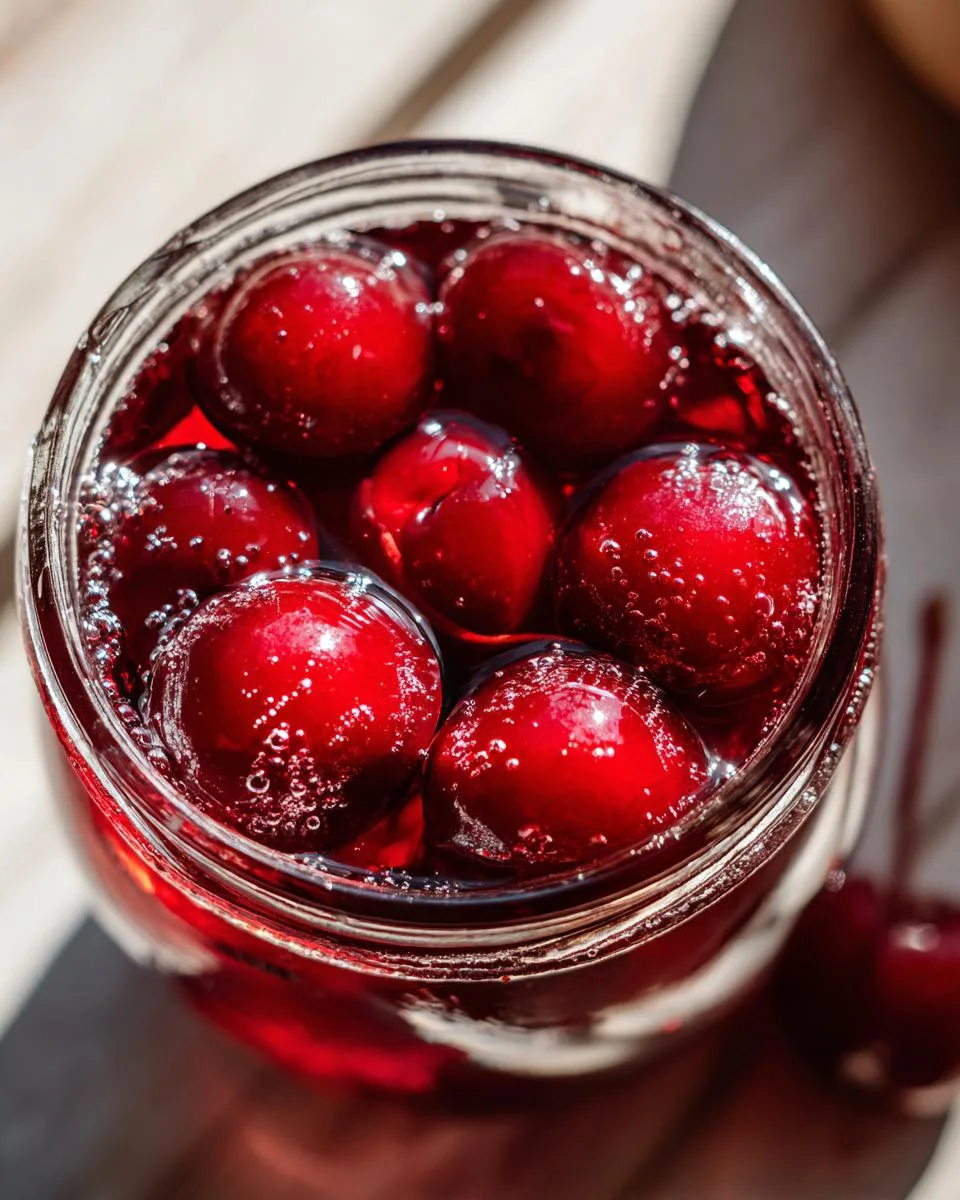 Homemade Maraschino Cherries Recipe - detail 1