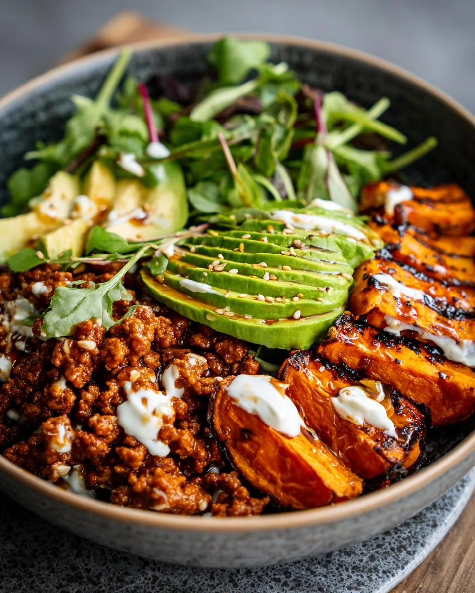 Hot Honey Beef Bowls - detail 4