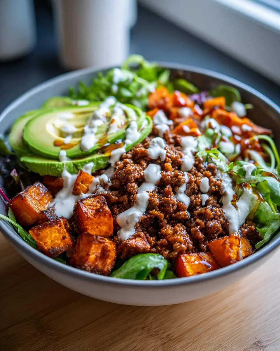 Hot Honey Beef Bowls - detail 5