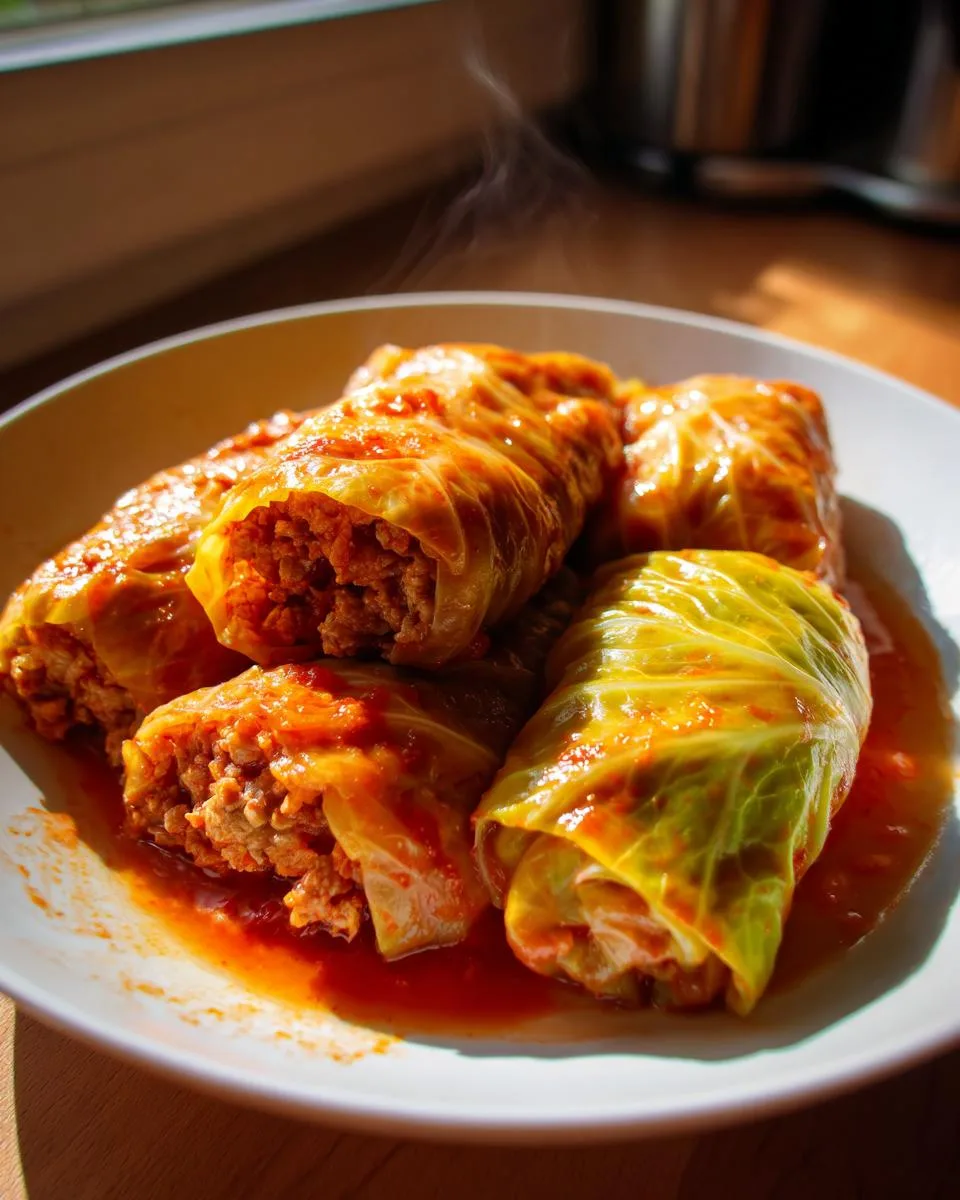 Hungarian Cabbage Rolls - detail 1