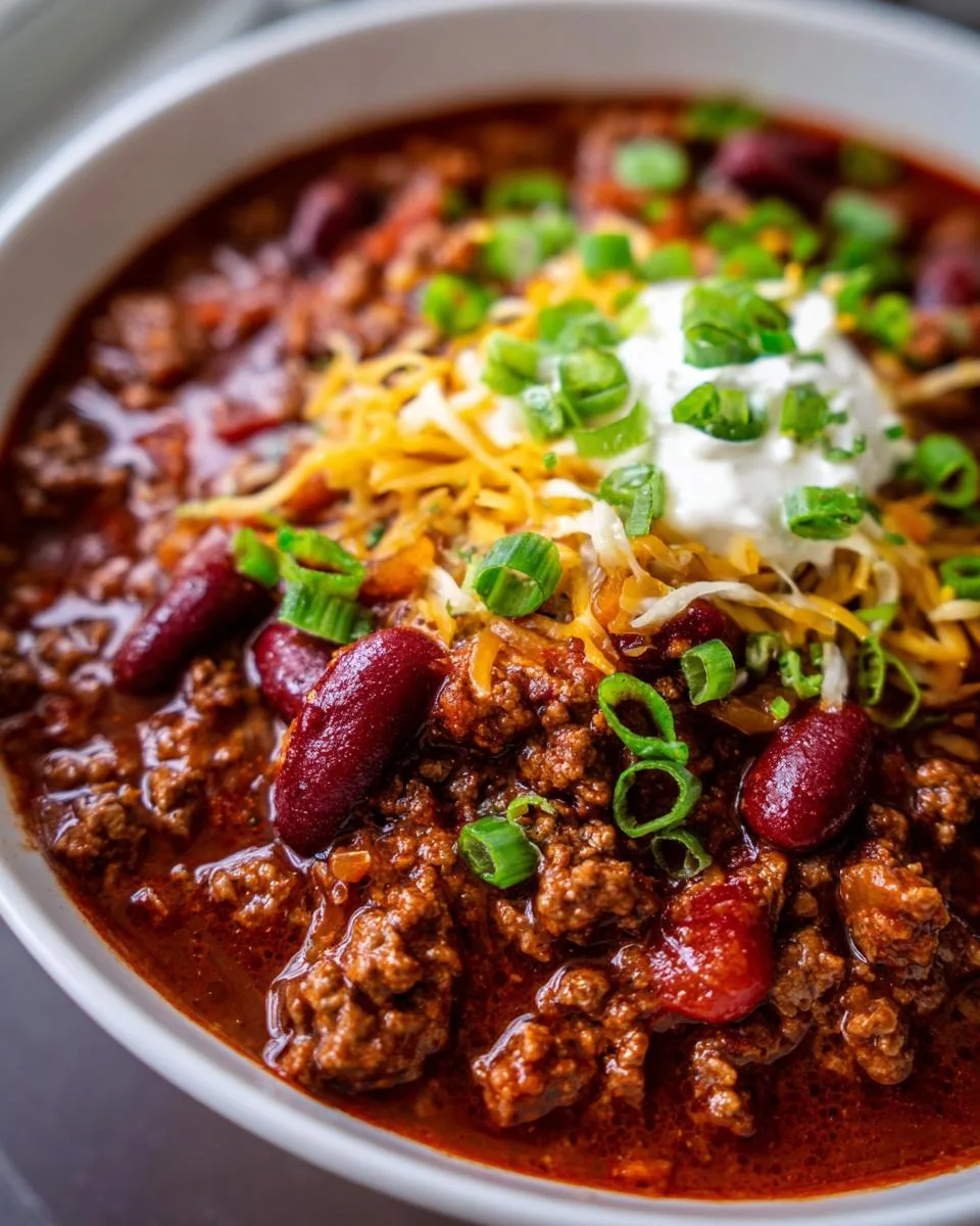 Instant Pot Beef Chili - detail 2