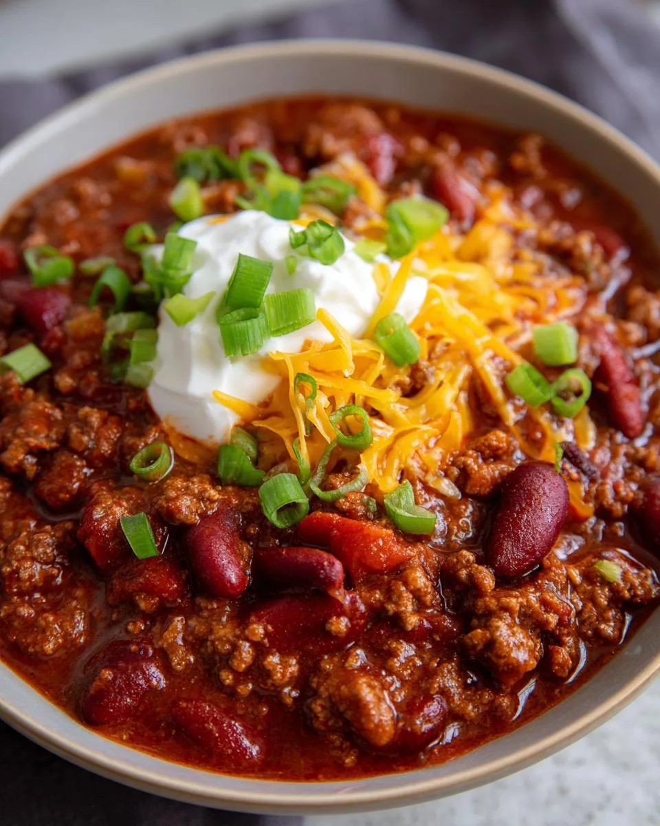 Instant Pot Beef Chili - detail 3