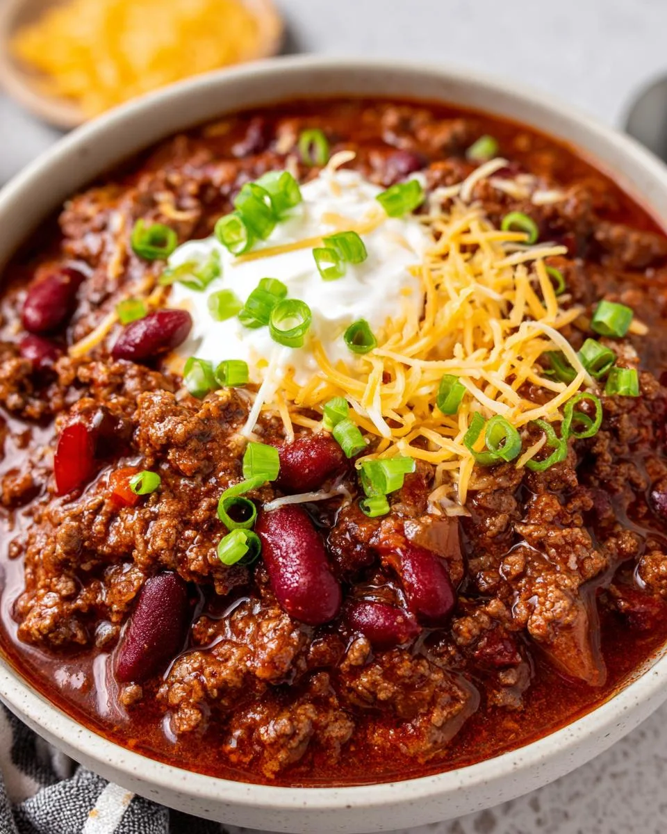 Instant Pot Beef Chili - detail 4