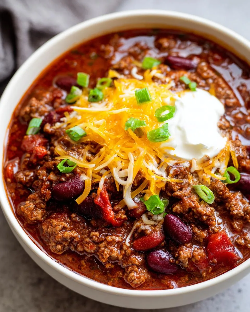Instant Pot Beef Chili - detail 5