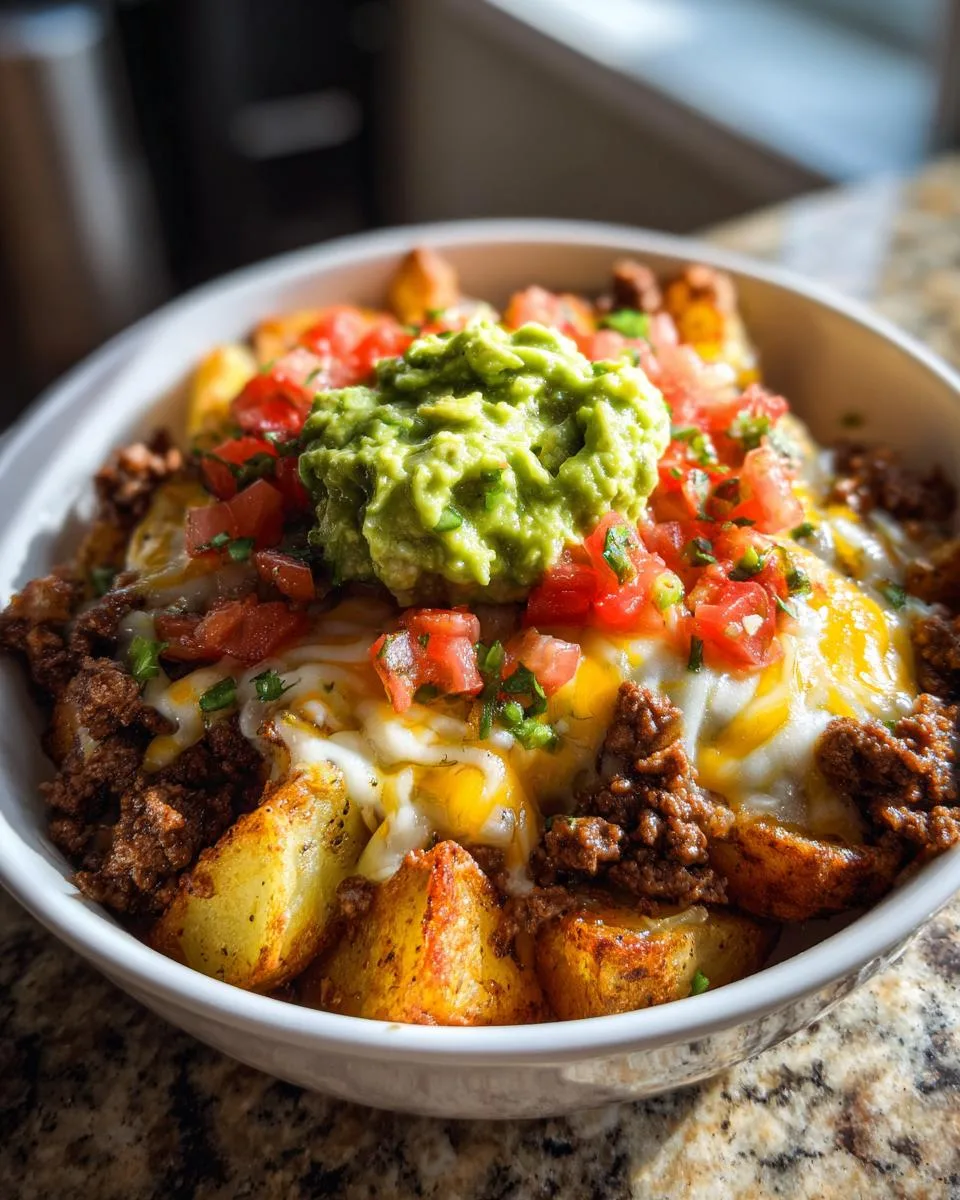 Loaded Potato Taco Bowl - detail 4