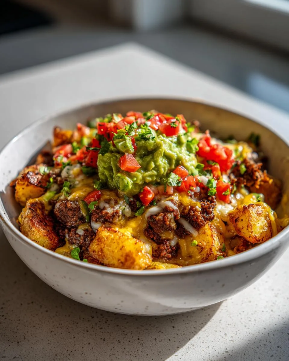 Loaded Potato Taco Bowl - detail 5