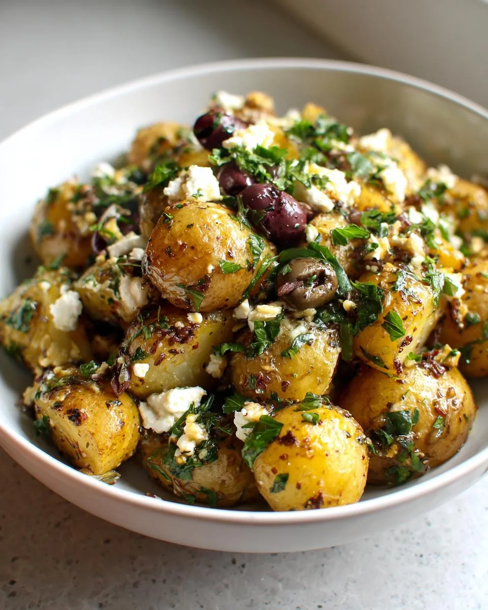 Mediterranean Potato Salad - detail 1
