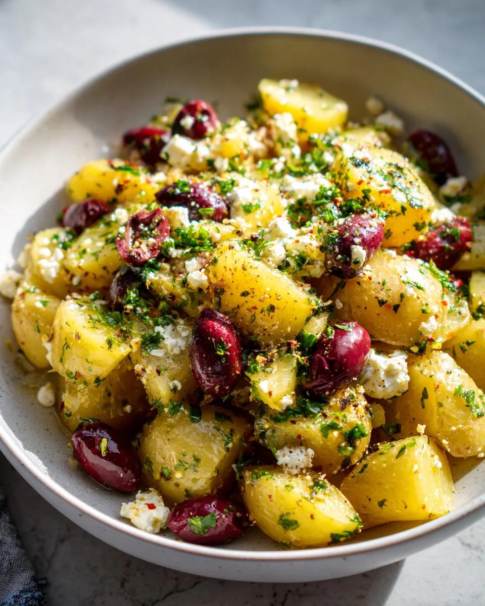 Mediterranean Potato Salad - detail 2