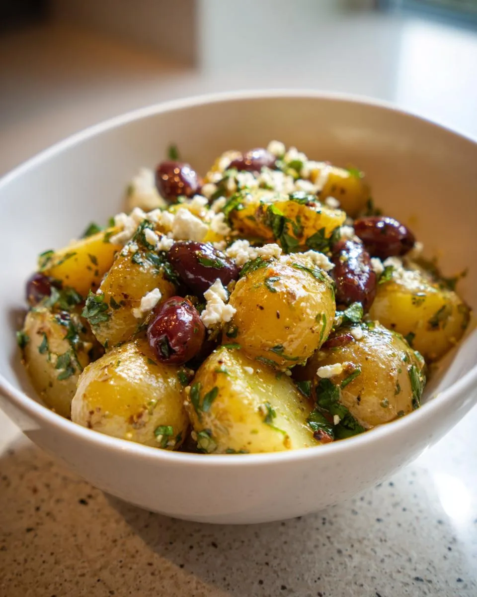 Mediterranean Potato Salad - detail 5
