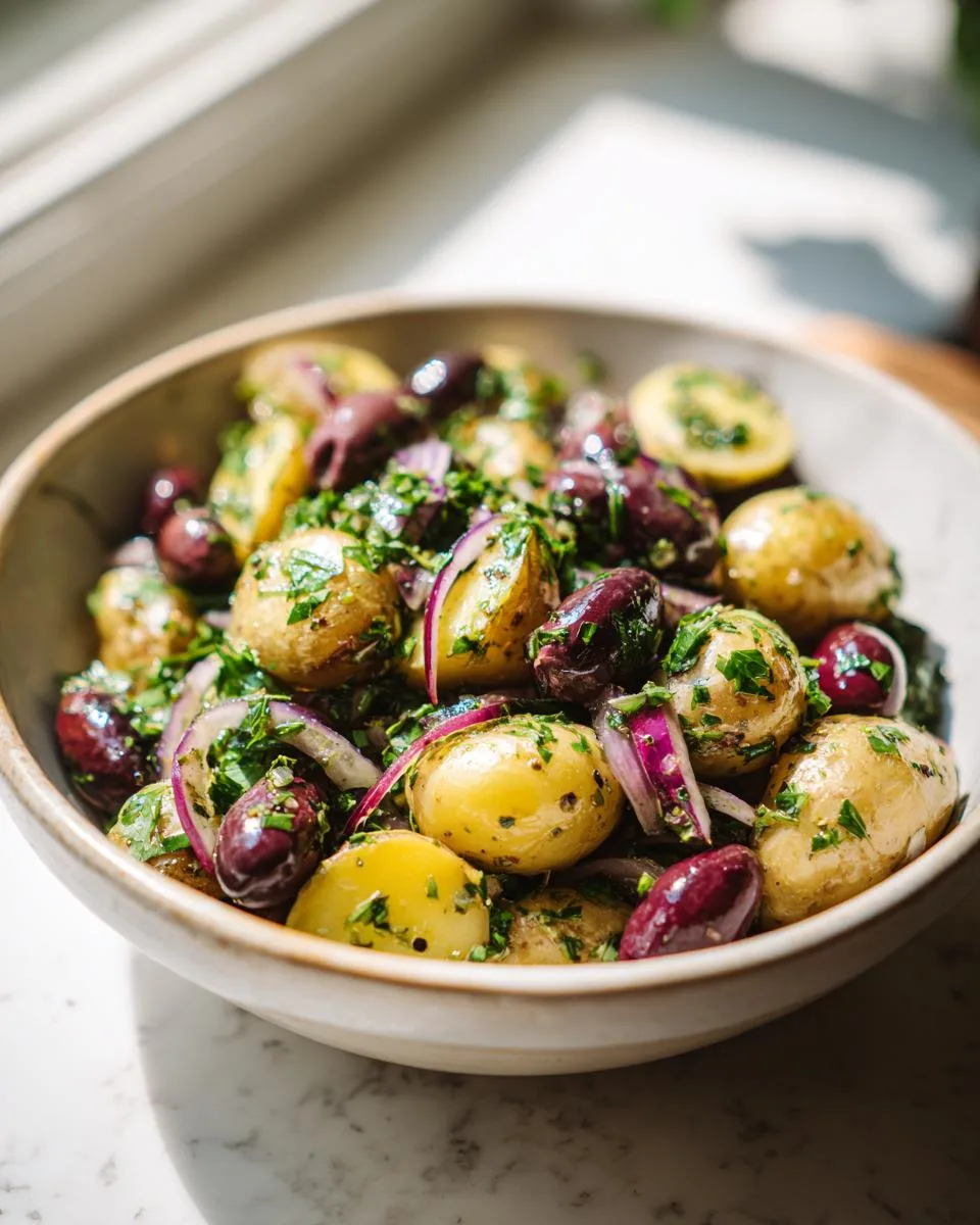 Olive Greek Potato Salad - detail 1